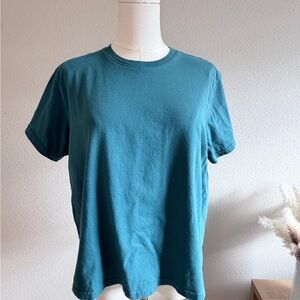 L.L. Bean Short Sleeve Crewneck Tee - Teal Green